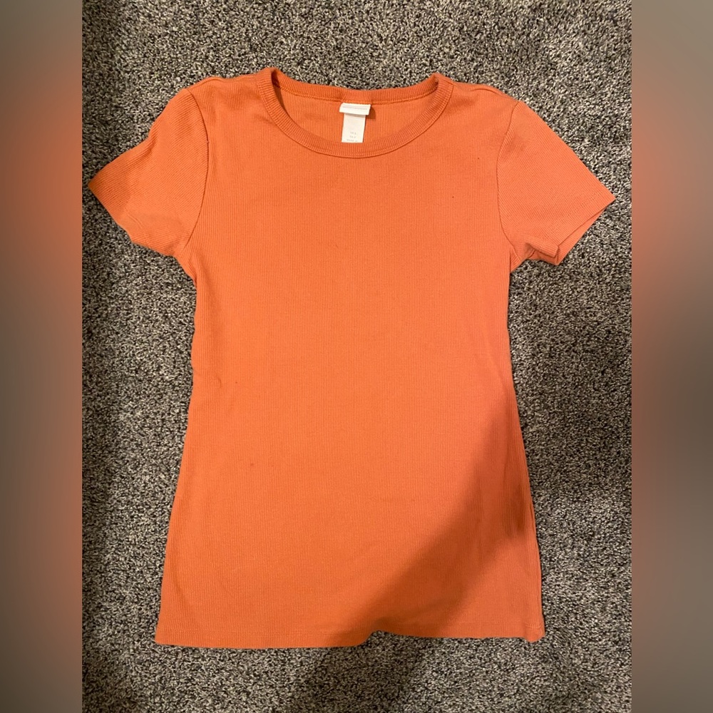 H&M Orange Shirt